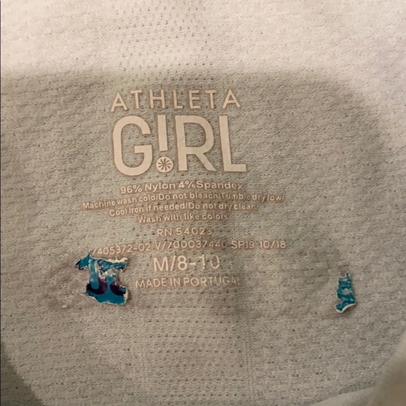 athleta girl light blue shirt - Picture 2 of 2